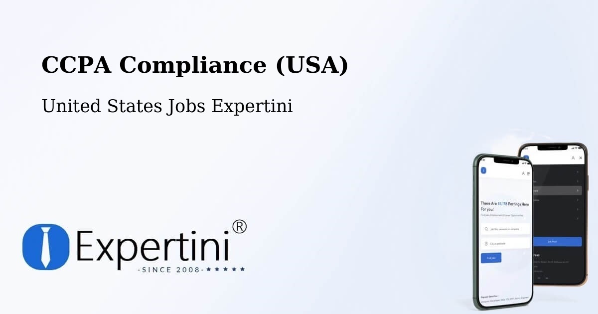 CCPA Privacy Rights & Compliance Notice – Ocoee - United States Jobs Expertini