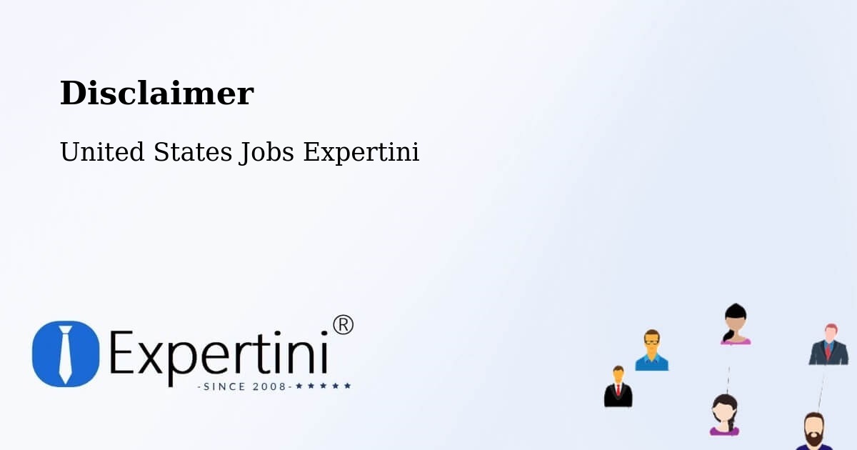 Disclaimer – Ocoee - United States Jobs Expertini